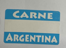 ROTOLO ETI.  ADES. “CARNI ARGENTINE” ROTOLINO DA 1000 PZ