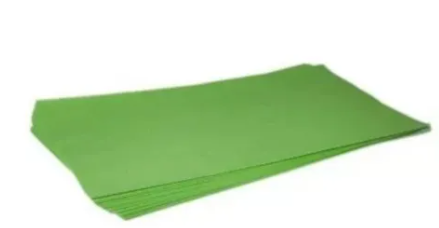 CARTA VEGETALE VERDE GR. 65 DIM. 25X40 DA 1500 PZ CARTONE DA 10 KG